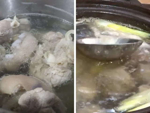 Bước 2: Hầm Giò Heo