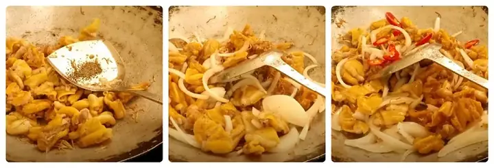 Xào chân vịt Xào chân vịt