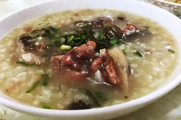 Nguyên liệu nấu cháo baba