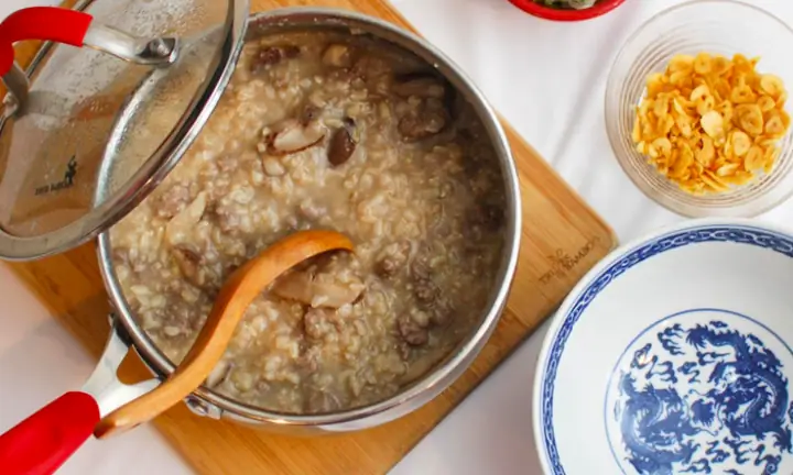 Bước 3: Nấu cháo