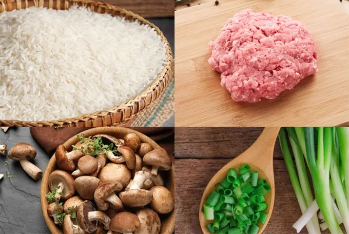 Chuẩn bị nguyên liệu