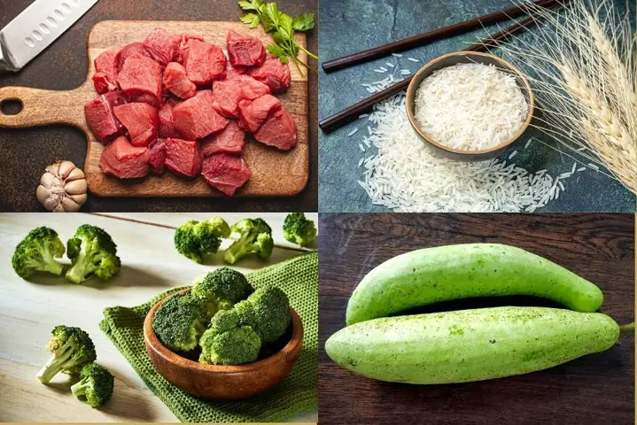 3Cháo bầu thịt bò với bông cải xanh cho bé (Công thức do người dùng chia sẻ) 3Cháo bầu thịt bò với bông cải xanh cho bé (Công thức do người dùng chia sẻ)