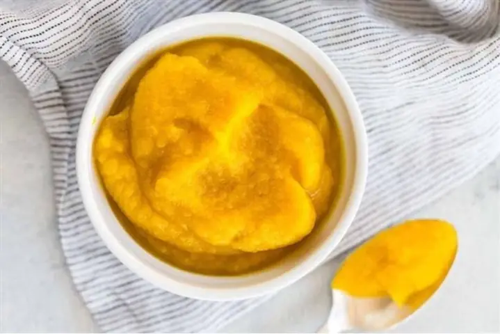 13. Bí Đỏ Nghiền Cho Bé Ăn Dặm