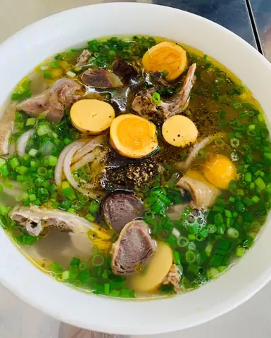 Hương vị quê hương trong từng tô cháo bột vịt