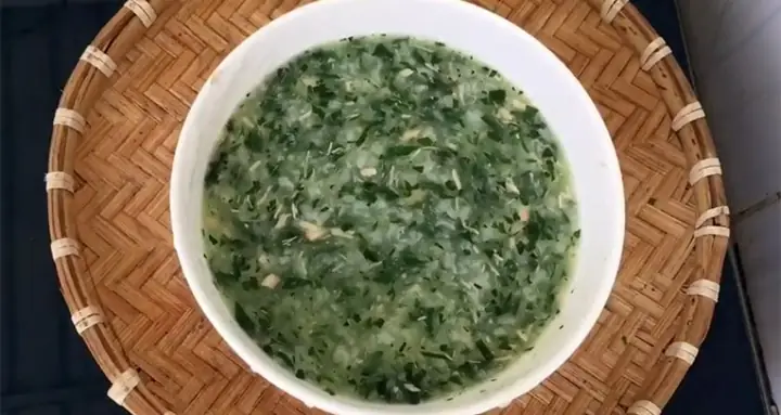 3.3 Cháo cá basa rau ngót 3.3 Cháo cá basa rau ngót