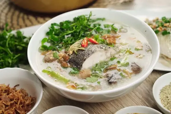 Công Thức Nấu Món Cháo Cá Chép