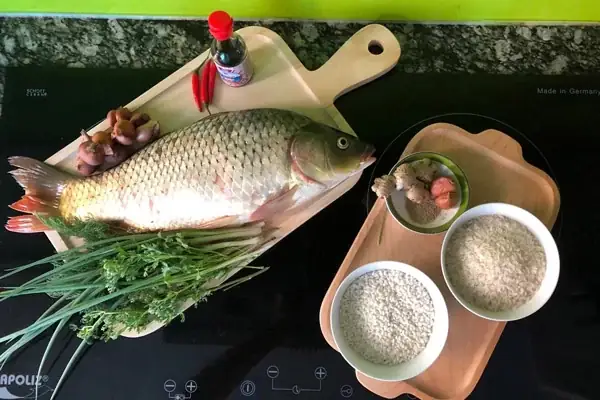 Nguyên Liệu Nấu Cháo Cá Chép