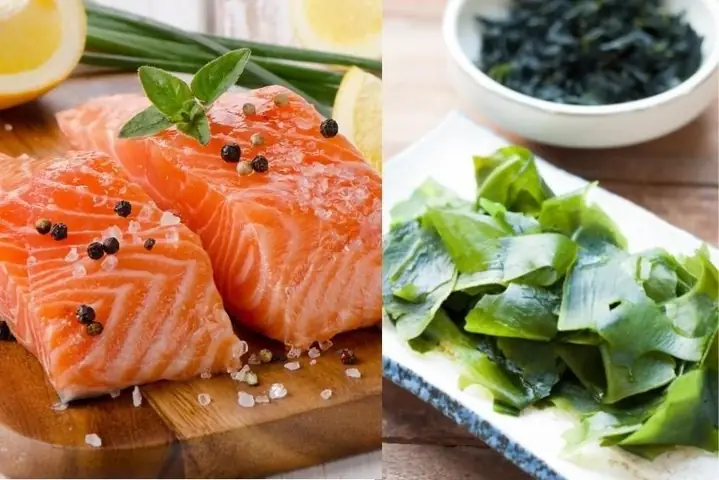 1cháo Cá Hồi Rong Biển Cho Bé