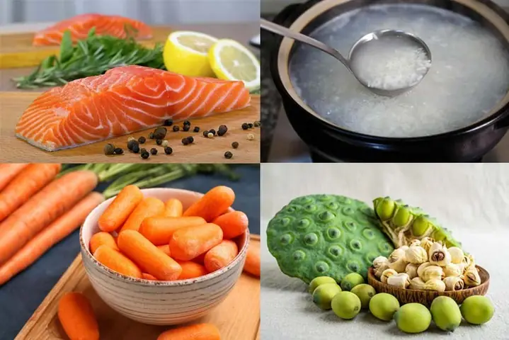 1cháo Cá Hồi Hạt Sen Cho Bé Ăn Dặm