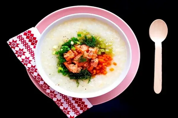 Cháo Cá Hồi Nấu Với Rau Gì? Cháo Cá Hồi Nấu Với Rau Gì?