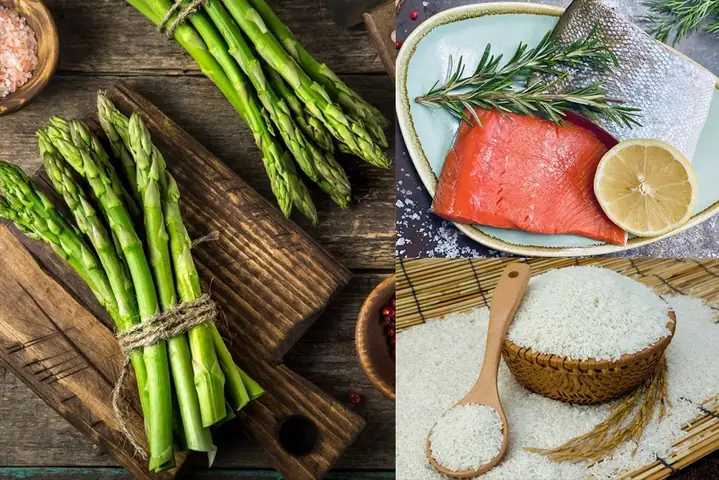 1Cháo cá hồi măng tây cho bé (Công thức chia sẻ từ người dùng)