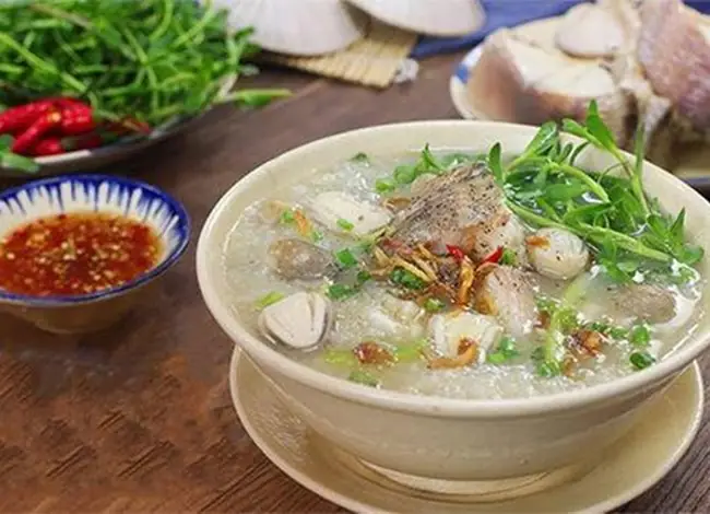 Hoàn Thành Món Cháo Cá Lóc
