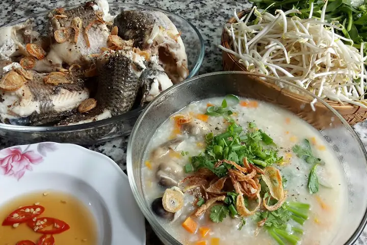 Chế Biến Món Cháo Cá Lóc Rau Đắng Chế Biến Món Cháo Cá Lóc Rau Đắng
