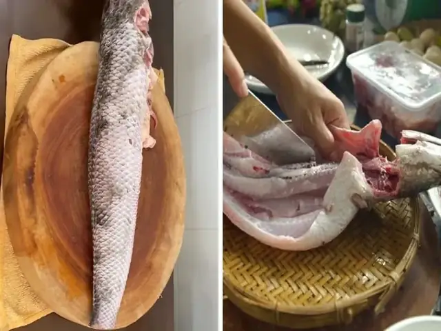 2.3. Cách nấu cháo cá lóc nguyên con nước cốt dừa mới lạ