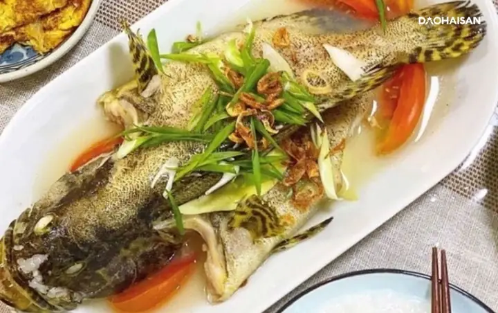 Cá Song (cá Mú) Hấp Bia