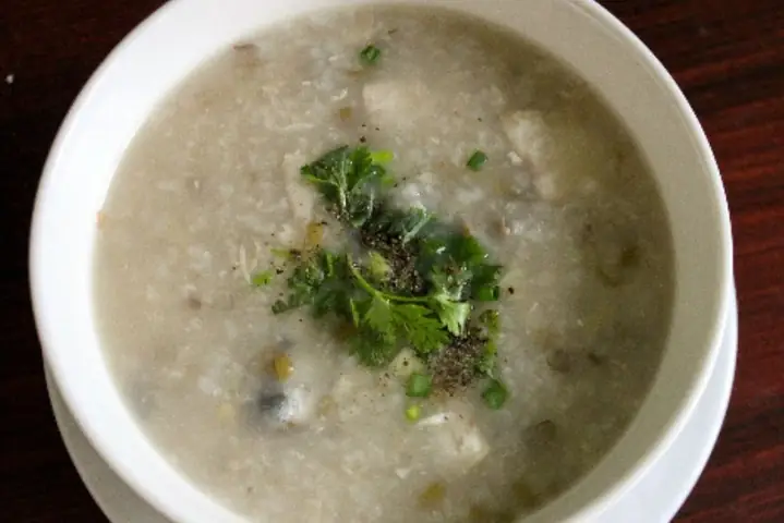 Cháo Cá Thu Đậu Xanh