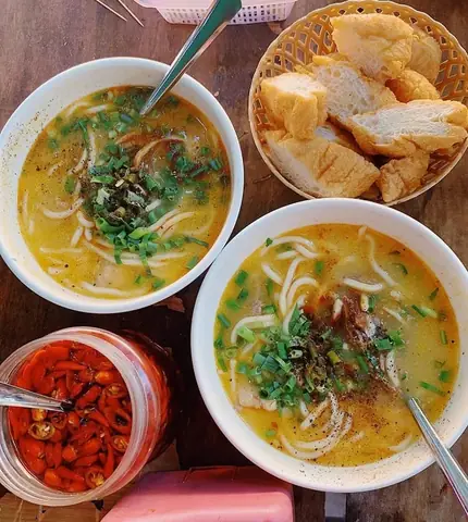 Thành phẩm cách nấu cháo canh Quảng Bình tại nhà