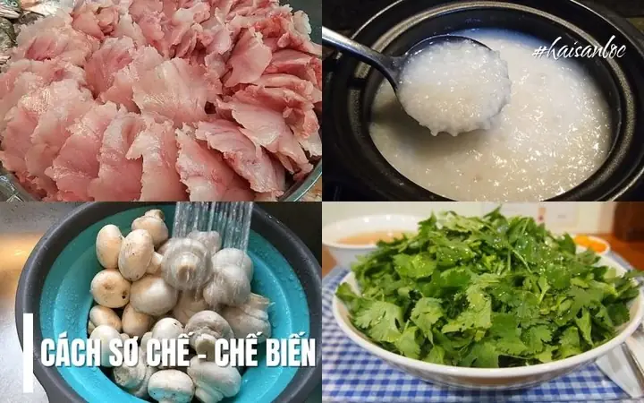 Bước 1: Sơ Chế Nguyên Liệu