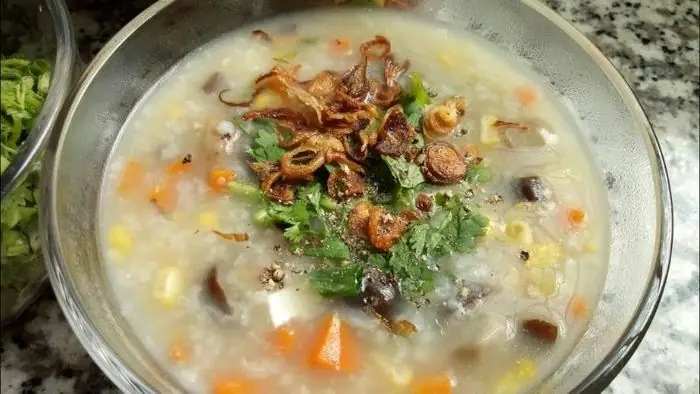 Cách Nấu Cháo Chay Thập Cẩm