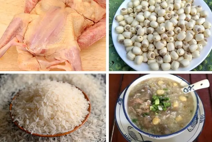 Cháo Bồ Câu Hạt Sen Cháo Bồ Câu Hạt Sen