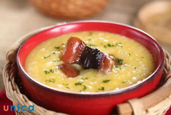 Cháo lươn với cà rốt Cháo lươn với cà rốt