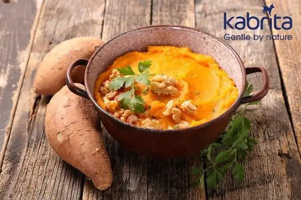 Cháo khoai lang ngọt bùi