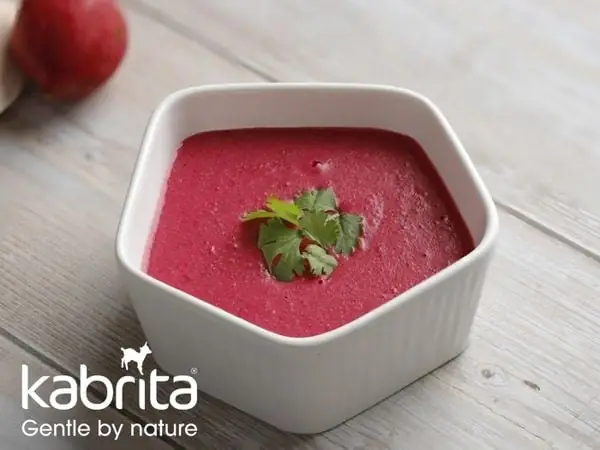 Cháo rau dền nấu tôm