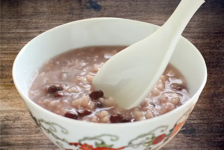 4.10 Cháo hạt kê đậu đỏ 4.10 Cháo hạt kê đậu đỏ