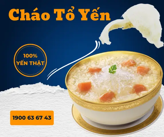 Các loại cháo dinh dưỡng cho người bệnh - Cháo tổ yến Các loại cháo dinh dưỡng cho người bệnh - Cháo tổ yến