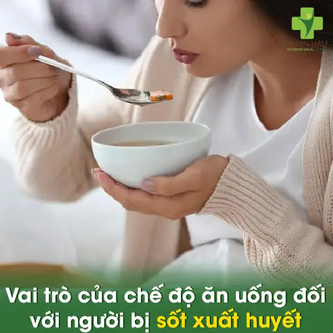Vai Trò Của Chế Độ Ăn Uống Đối Với Người Bị Sốt Xuất Huyết