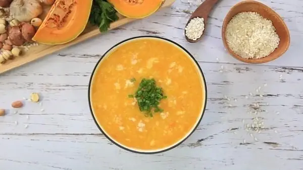 1 Cháo Tôm Bí Đỏ 1 Cháo Tôm Bí Đỏ