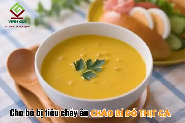 2.2. Cháo Bí Đỏ, Thịt Gà 2.2. Cháo Bí Đỏ, Thịt Gà