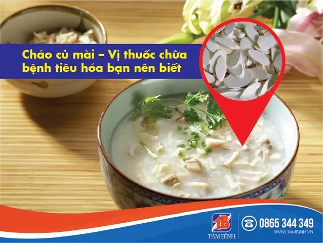 2. Tác dụng của cháo củ mài