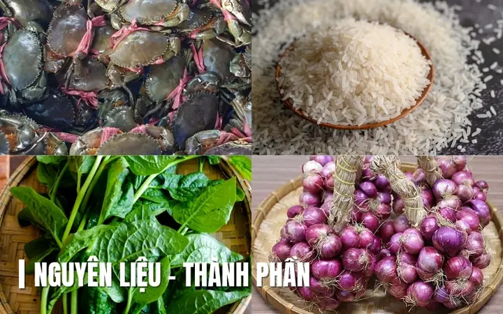Nguyên Liệu Cần Chuẩn Bị Nguyên Liệu Cần Chuẩn Bị