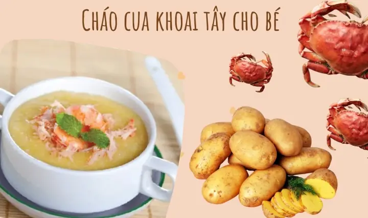 Cách Nấu Cháo Cua Biển Cho Bé Với Khoai Tây