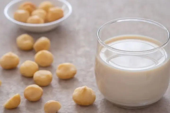 Sữa Đậu Gà Với Bí Đỏ, Hạt Chia