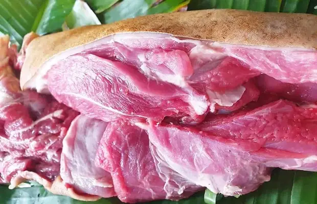 Sơ chế thịt và xương dê