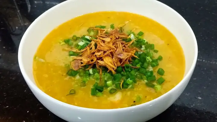 6.9. Cháo đậu xanh bí đỏ 6.9. Cháo đậu xanh bí đỏ