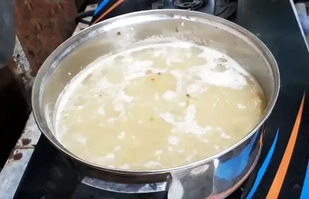 Nấu Cháo Thịt Dê Đậu Xanh