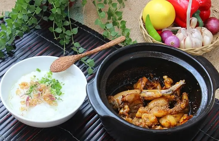 Nguyên Liệu Nấu Cháo Ếch Singapore