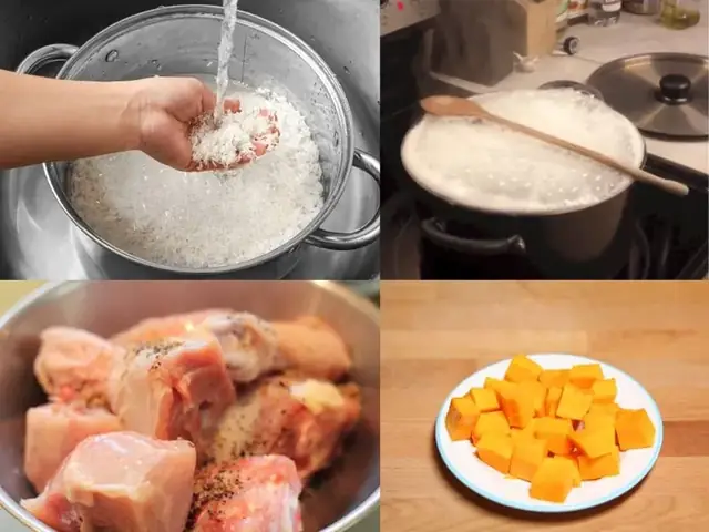 3.3. Cháo Gà Bí Đỏ Ngọt Thanh, Béo Ngậy 3.3. Cháo Gà Bí Đỏ Ngọt Thanh, Béo Ngậy