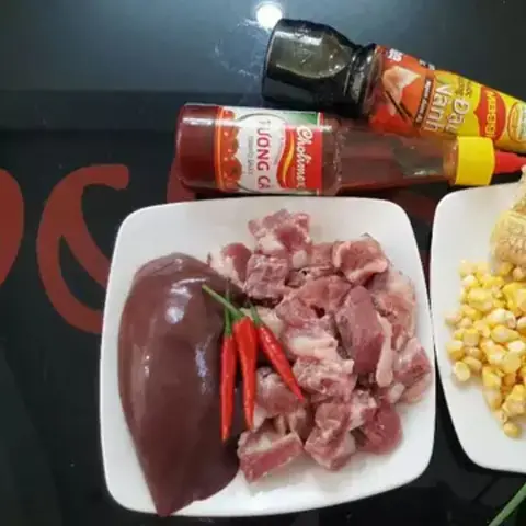 Sơ Chế Sườn, Xương, Gan Heo