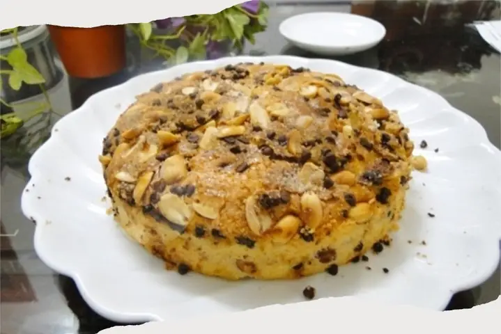Bánh bông lan bơ hạt điều ăn dặm