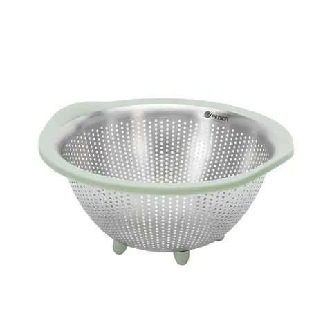 Rổ inox cao cấp có chân đỡ ráo nước Elmich 23cm & 29cm Rổ inox cao cấp có chân đỡ ráo nước Elmich 23cm & 29cm