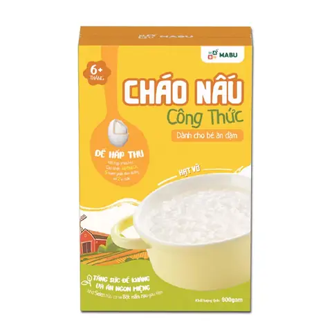 Cháo Hạt Vỡ Mabu Số 1 (900g)