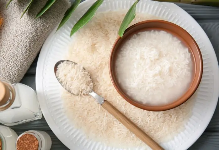 1Ngâm gạo trước khi nấu 1Ngâm gạo trước khi nấu