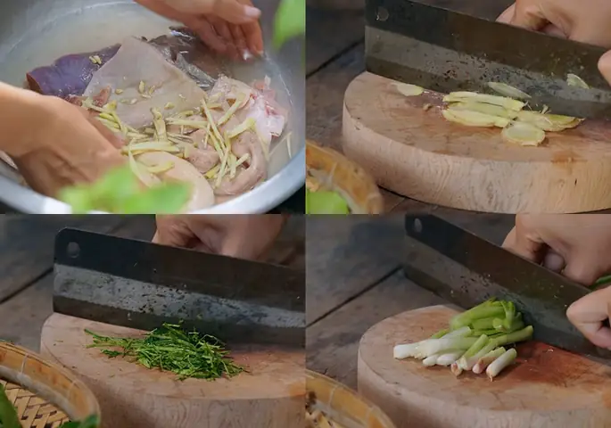 Cách sơ chế lòng bò không bị hôi tanh Cách sơ chế lòng bò không bị hôi tanh