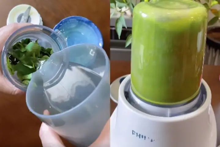 1Cháo lươn bí đỏ với rau ngót