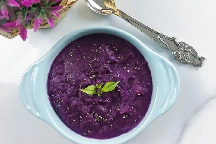 Cháo Khoai Môn Với Nấm Rơm