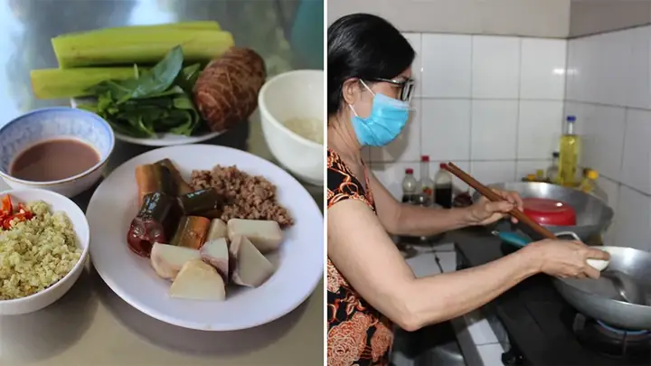 2.3. Cách nấu cháo môn lươn mắm ruốc chi tiết 2.3. Cách nấu cháo môn lươn mắm ruốc chi tiết